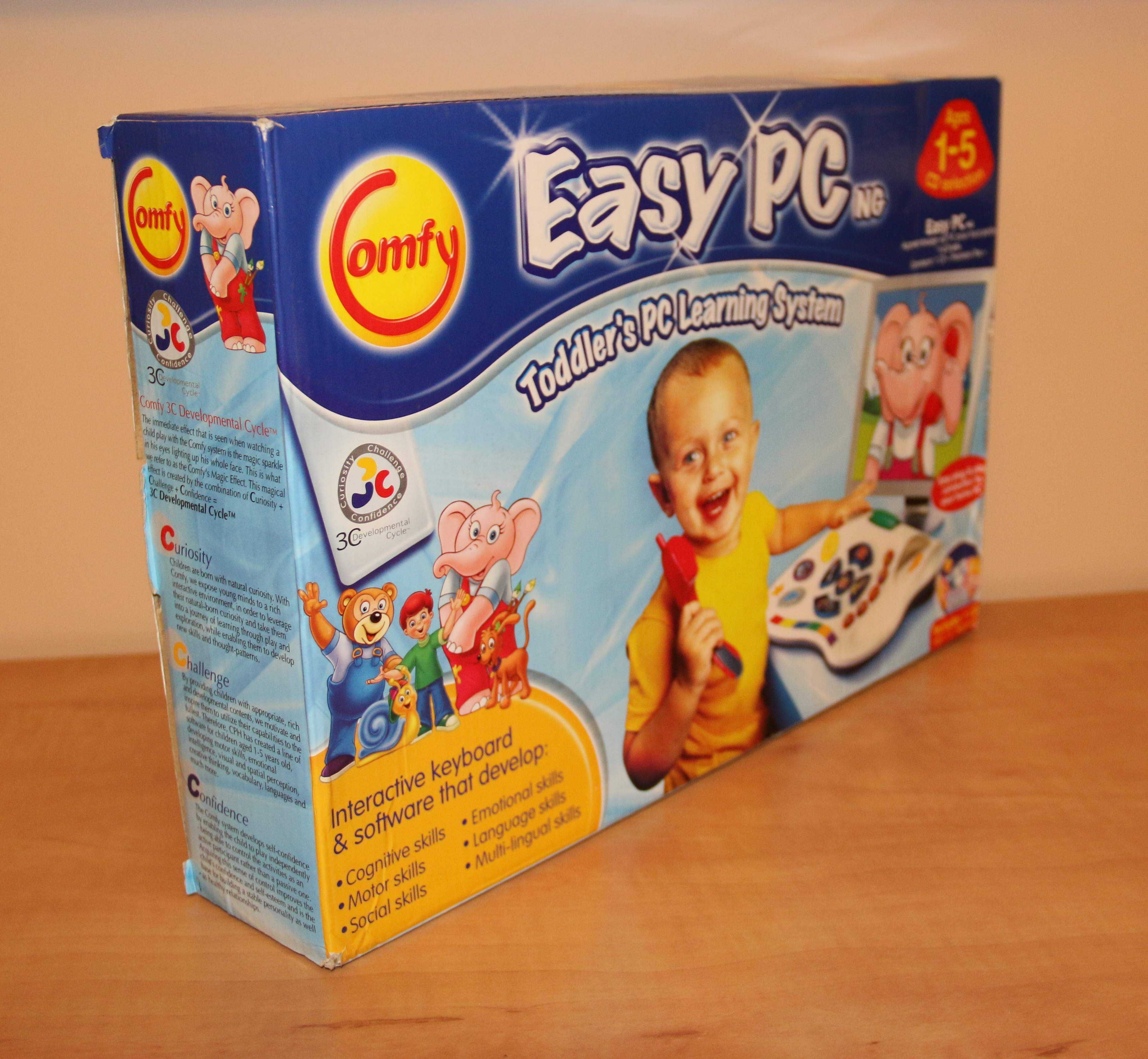 Comfy EasyPC Klawiatura do Gier dla Najmłodszych (1-5lat) + Gra Pierws