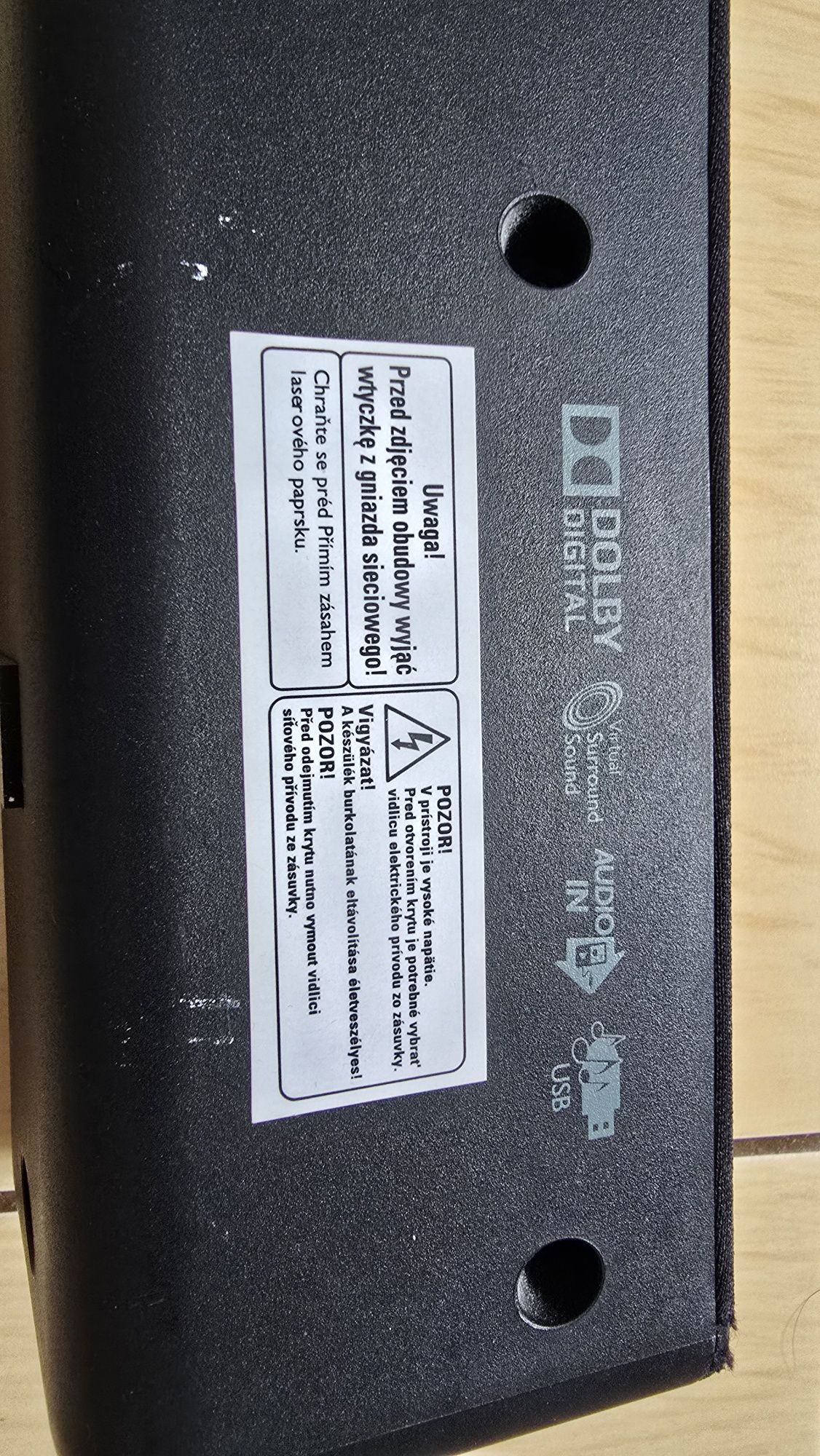 Soundbar Philips HTL2101A pilot  super dzwiek tanio!
