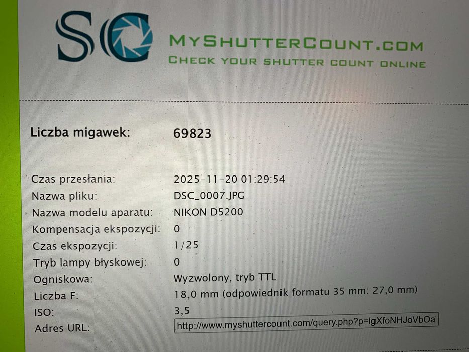 Aparat NIKON D5200 + Obiektyw 18-55 VR