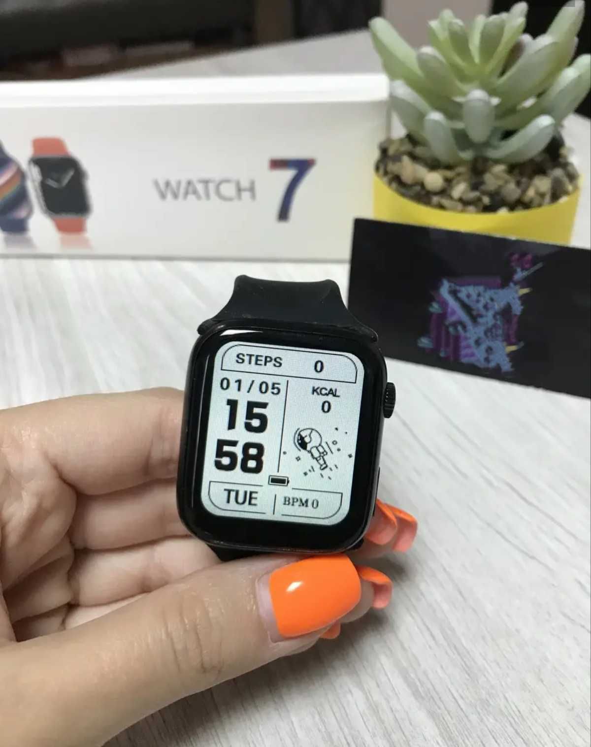 Розумний годинник Smart Watch X7 Black з тонометром, фітнес трекер