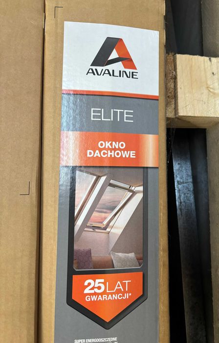 Okno dachowe drewniane Avaline Elite 78x140 trzyszybowe