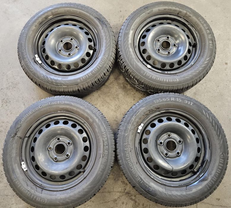4x Felgi stalowe VW 6.0 x 15 5x112 ET47 57,1 Toledo/ Altea / Golf [512