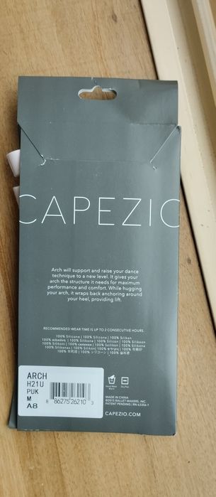 Capezio Arch - suporte arco pé dança contemporânea, ballet