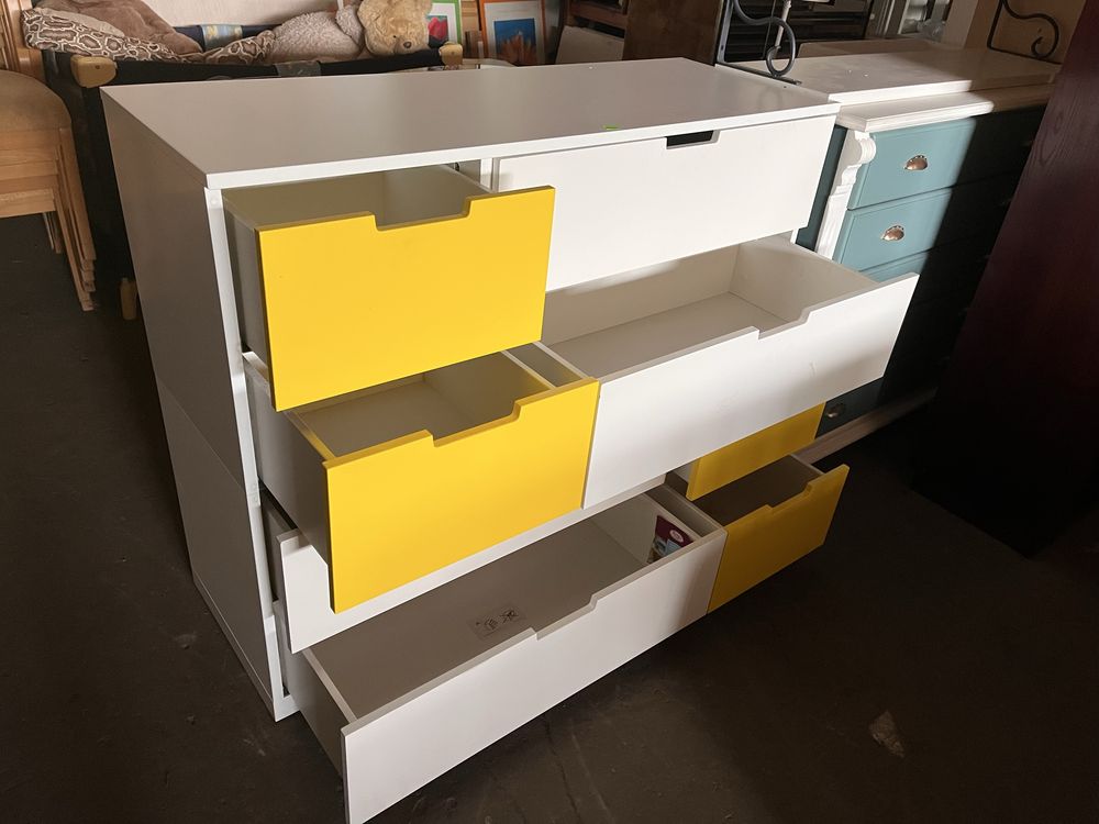 Komoda IKEA NORDLI dużo szuflad solidna