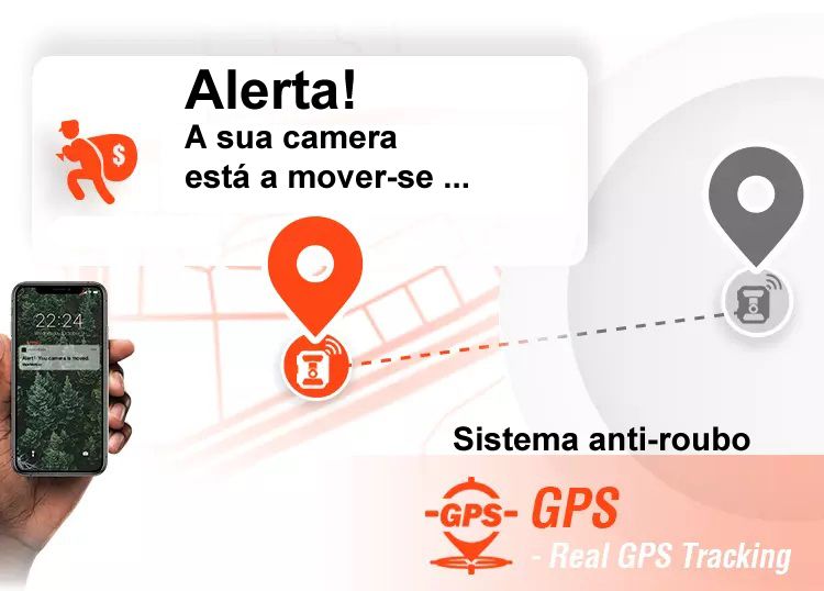 Camera caça 4g 24mp topo de gama Android ios camara App telemovel