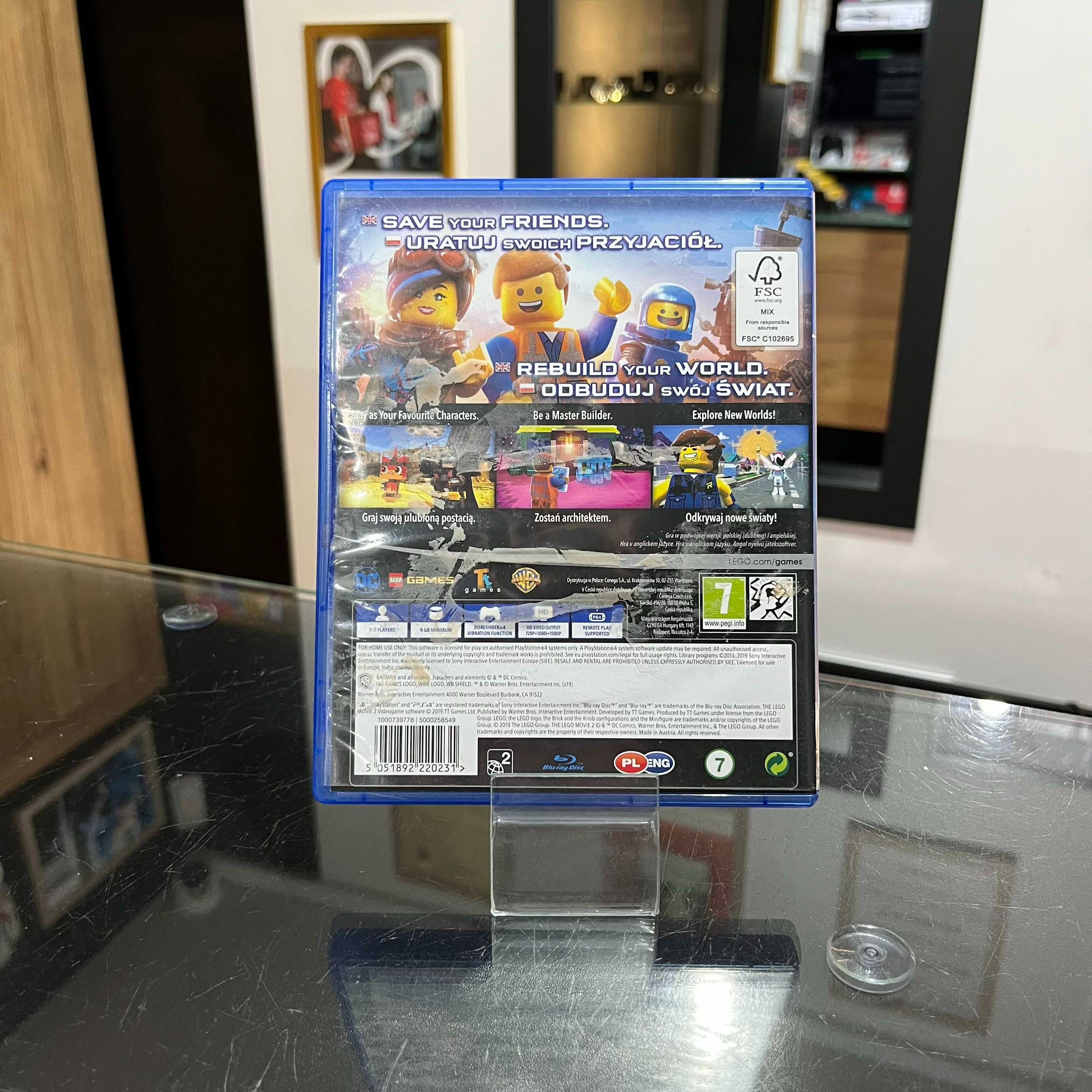 Gra PS4 The Lego Movie 2 Videogame