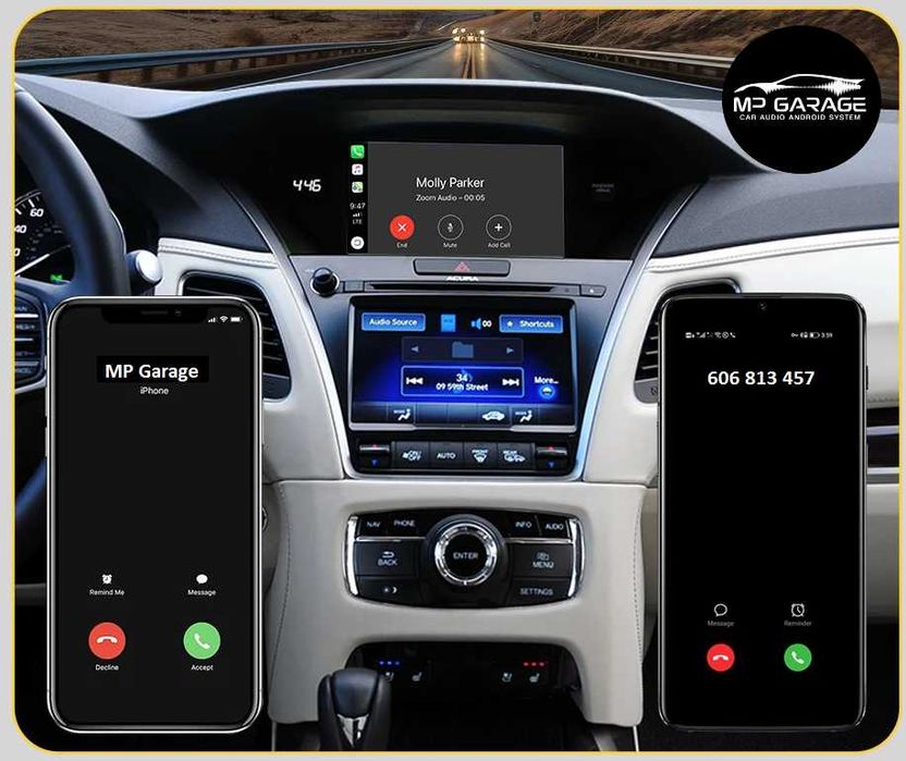 Apple CarPlay/Android Honda_Odyssey/Acura MDX_RLX_ILX_TLX_RDX Montaż!!
