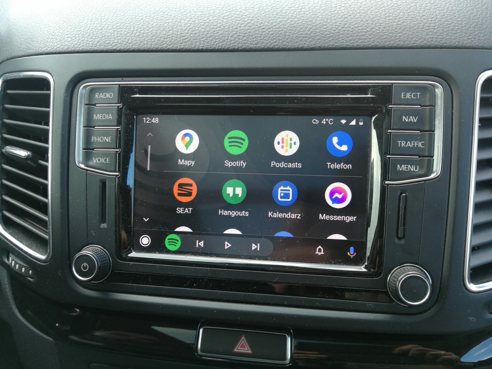 Polskie menu lektor MAPY Carplay Android Auto AUDI BMW VW Ford Jeep