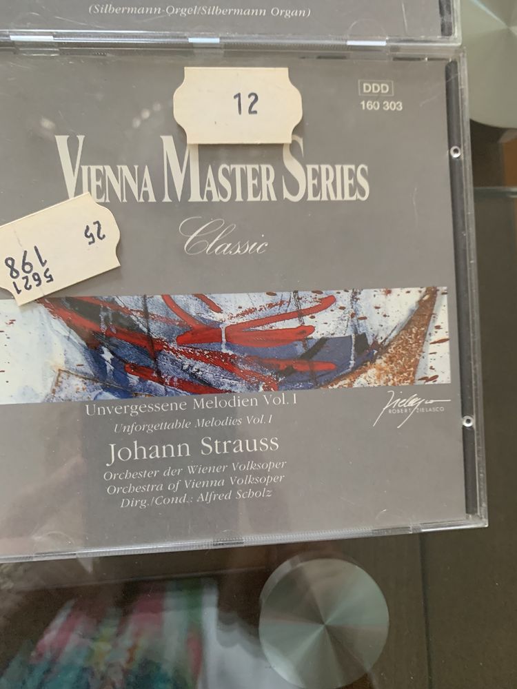 CDs originais de música clássica