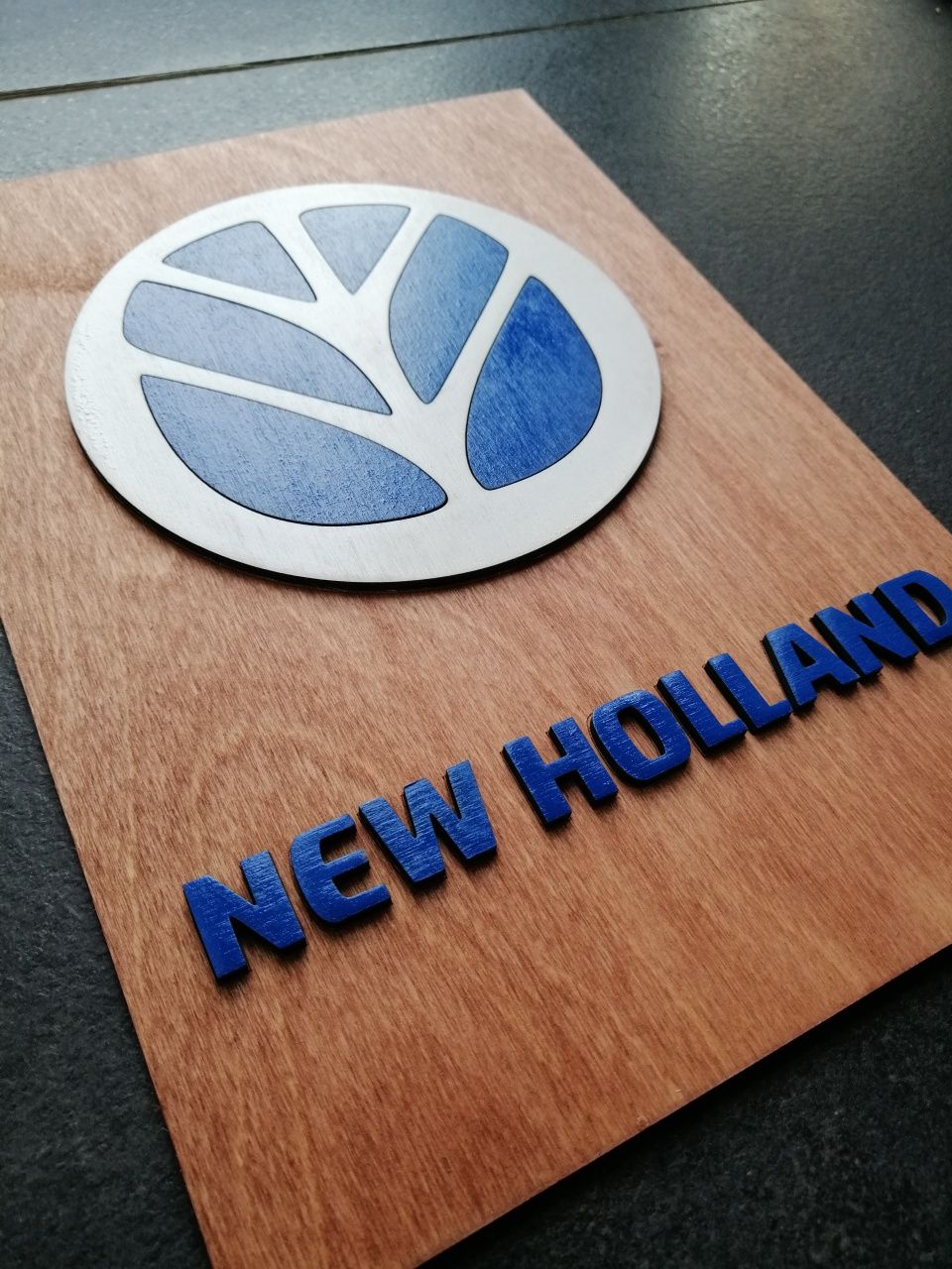 Logo New Holland 3D a3