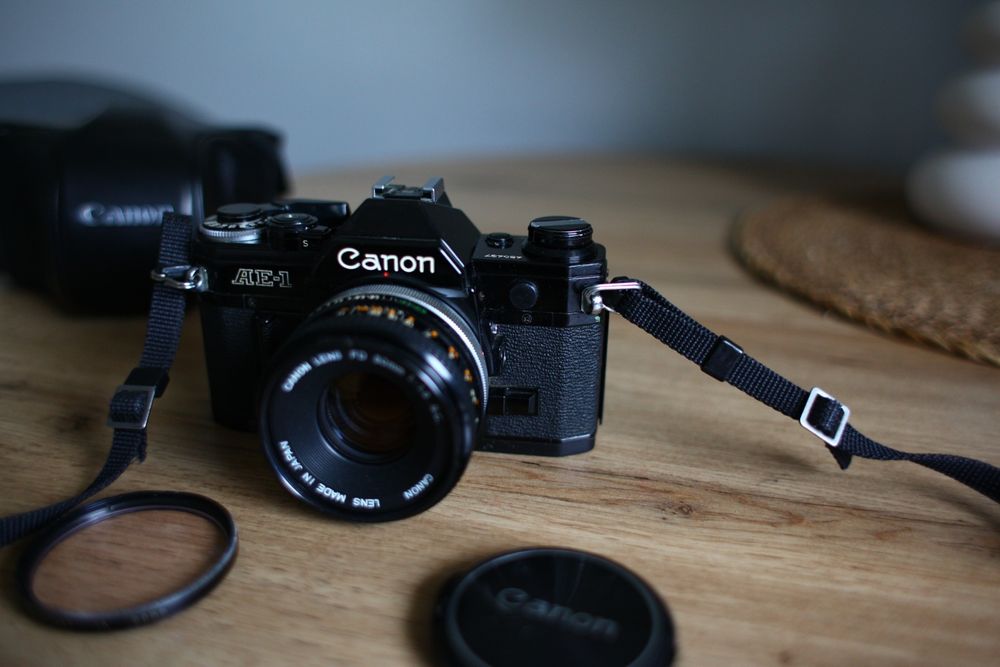 Canon ae1 z Canon fd 50mm F1.8