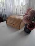 Drewniany chlebak ikea nowy