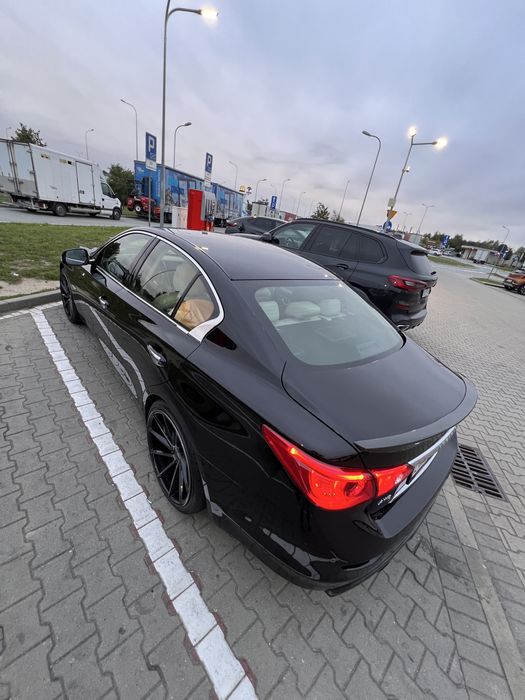 Infiniti Q50S Hybrid AWD Salon Polska 2 kpl kół jasne wnętrze