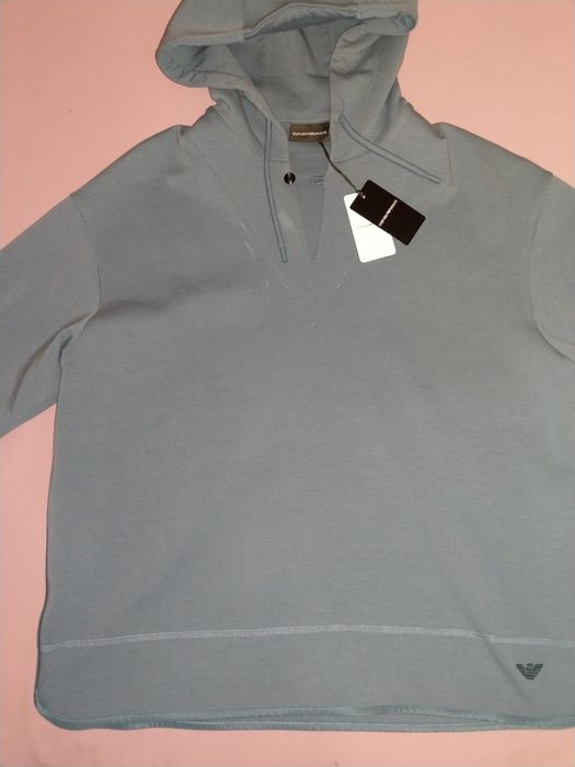 Wyprzedaż bluzka męska Emporio Armani z mikro wadą.