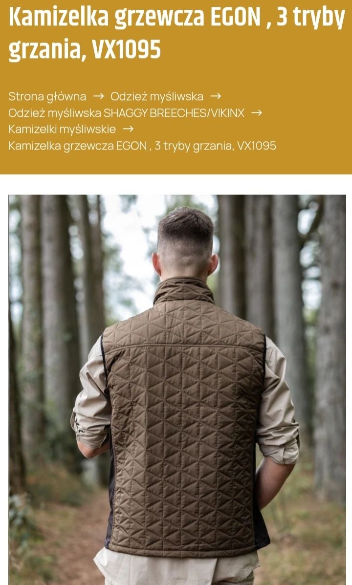 Kamizelka podgrzewana Viking jak Harkilaa