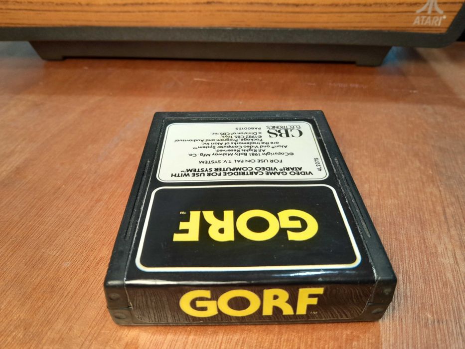 Atari 2600 - GORF - Original CBS - PAL - Testado