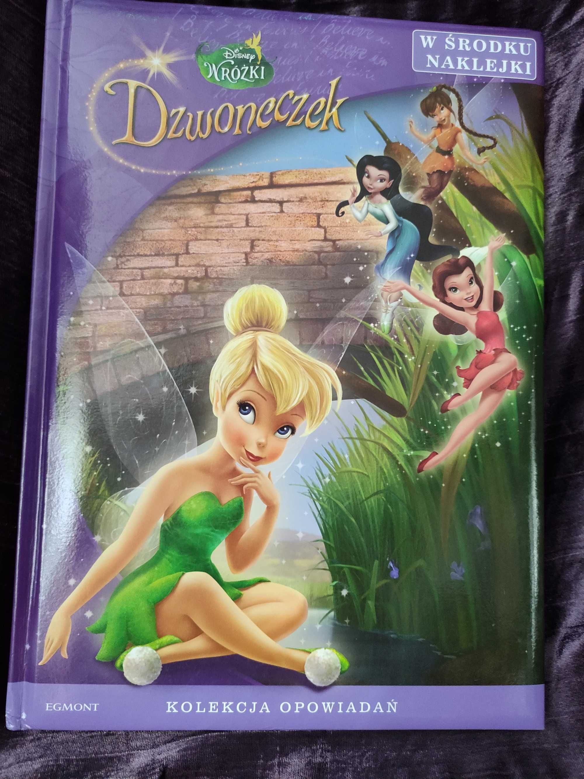 Książka duży format, Dzwoneczek Disney, bajki baśnie twarda oprawa