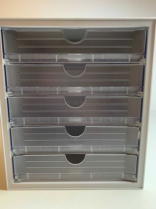 Han 1450-64 SYSTEMBOX Organizer z 5 szufladami na dokumenty 33x32x27,5