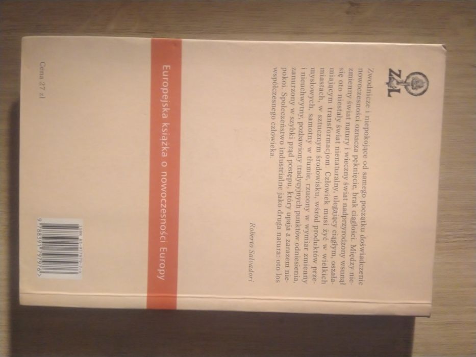 Roberto Salvadori- "Mitologia Nowoczesności" wyd. zeszyty literackie