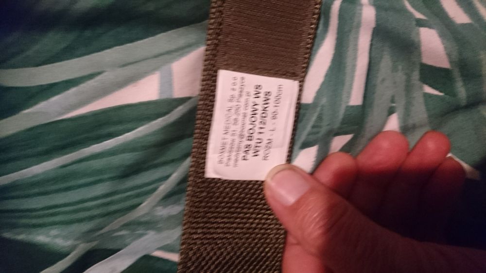 Pas bojowy Wojsk Specjalnych. OKAZJA!  Rozmiar L