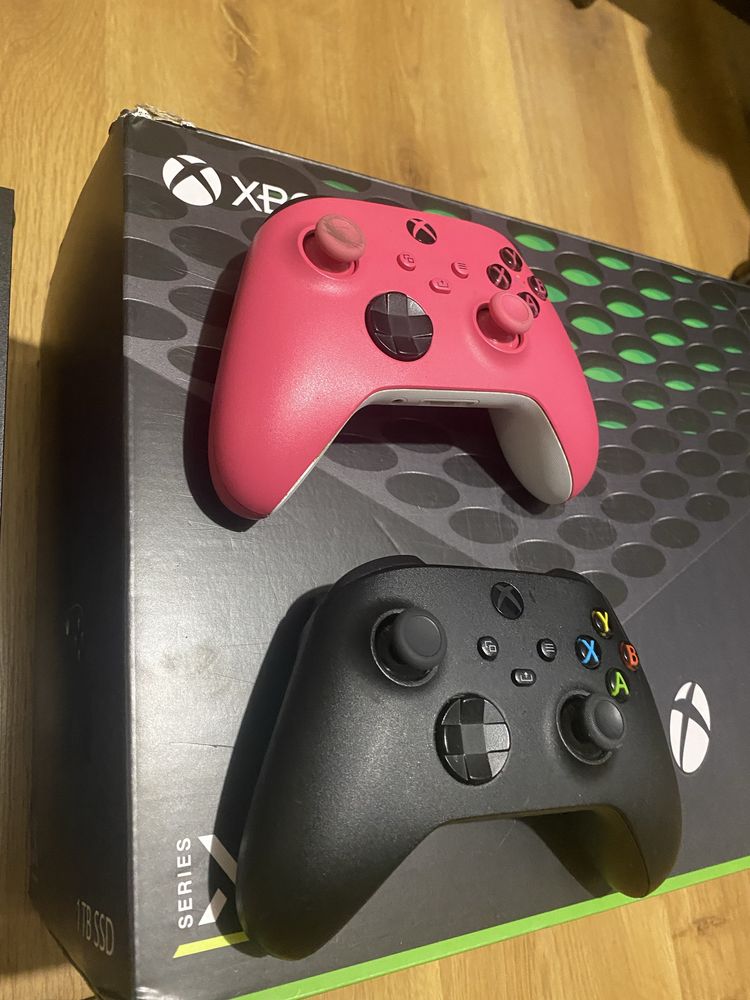 Konsola Microsoft Series X 2Pady+Gta5 FC24 Okablowanie 100% Sprawna