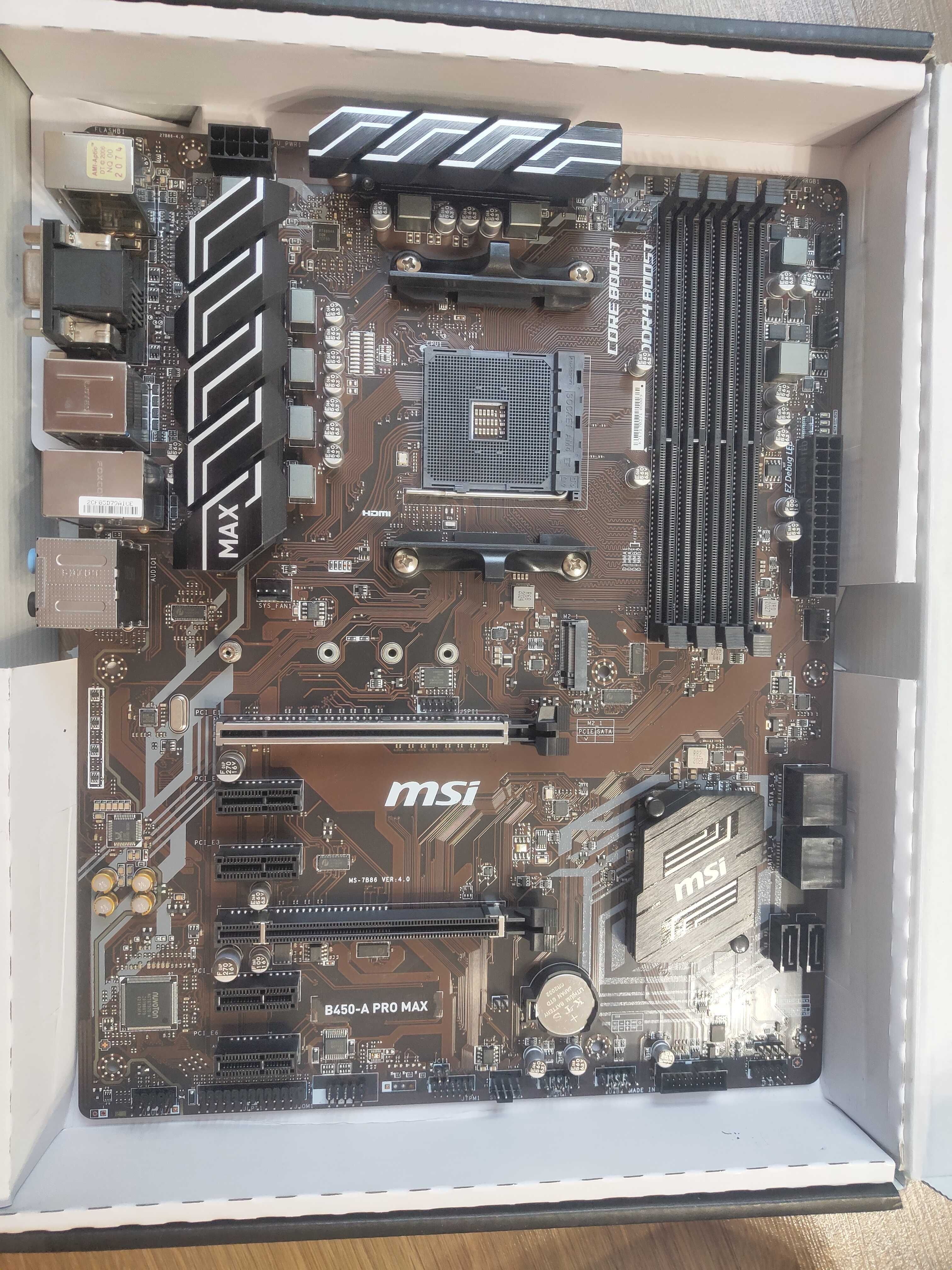 MSI B450-a pro max
