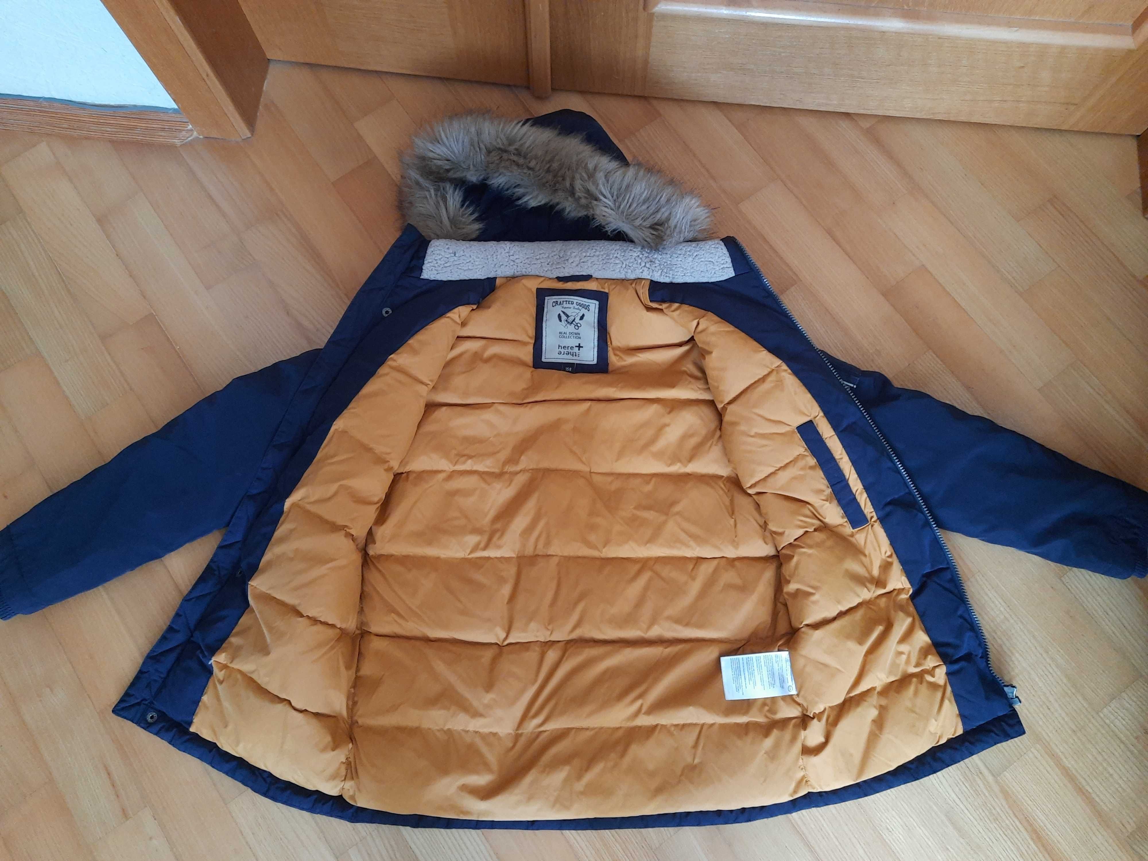 Куртка на хлопчика зимова (пуховик) р.158