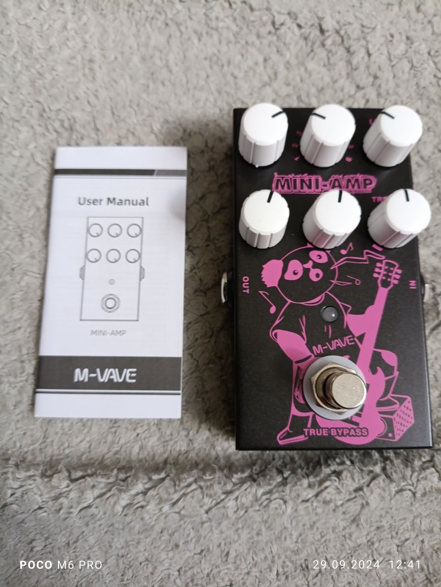 M-vave Mini Amp przester overdrive preamp distortion
