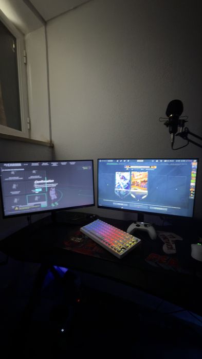 Vendo setup completo, xbox series s, pc gamer 2 monitores