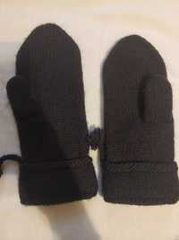 Rękawice zimowe  rękawiczki wełniane owcza wełna 100% bez palcowe nowe