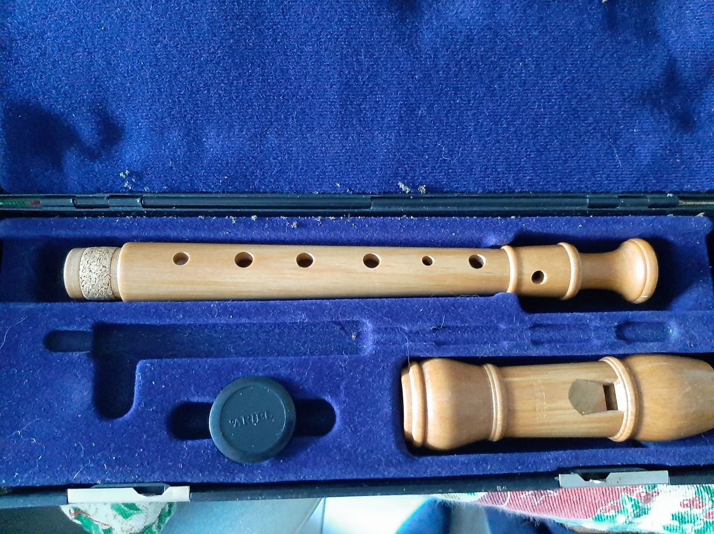 Flauta nova em caixa  com assecorios