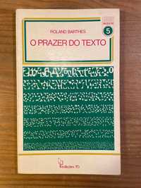 O Prazer do Texto - Roland Barthes (portes grátis)