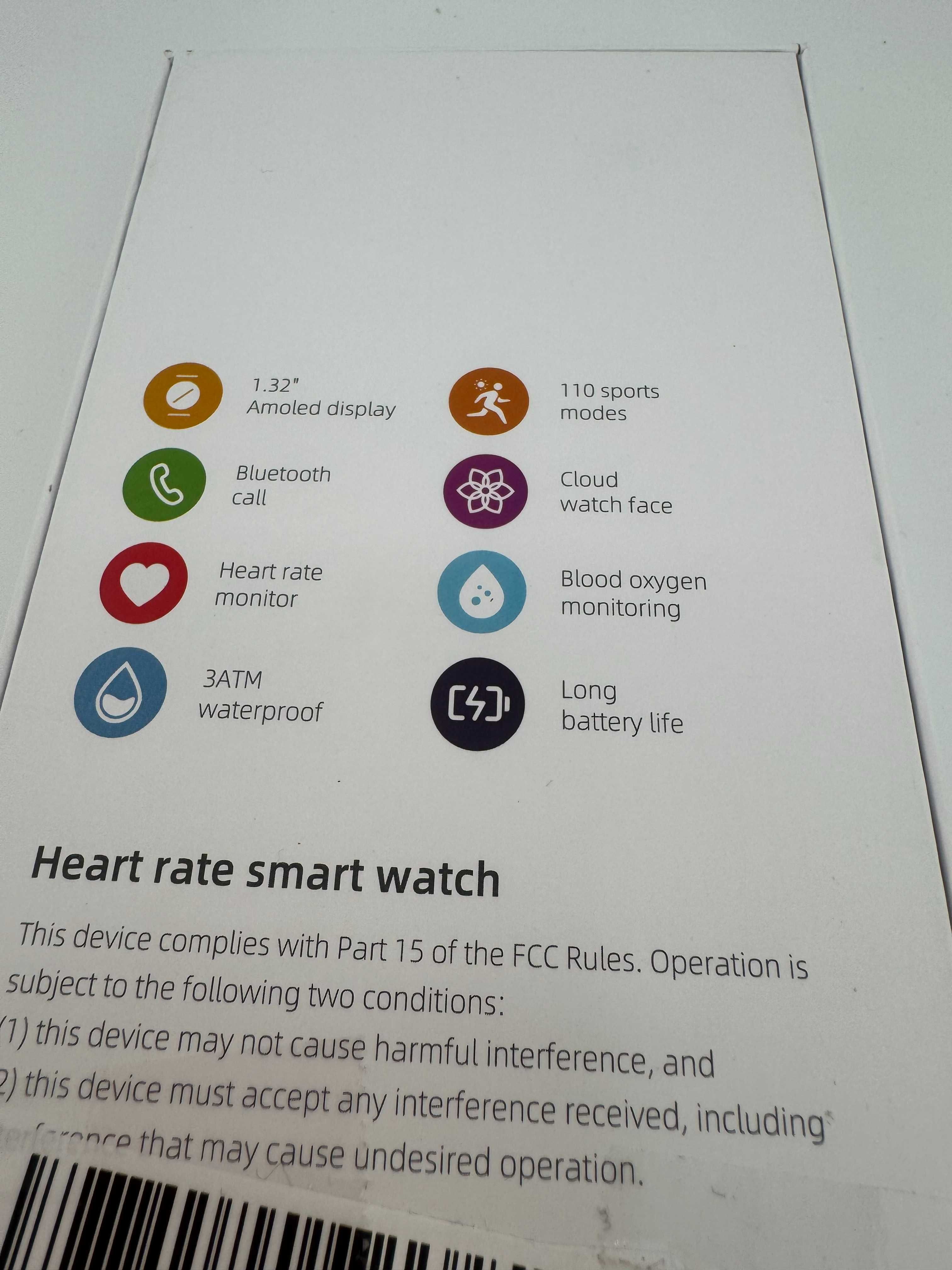 Smartwatch Veryfit AR-01 pudrowy róż Android IOS aplikacja