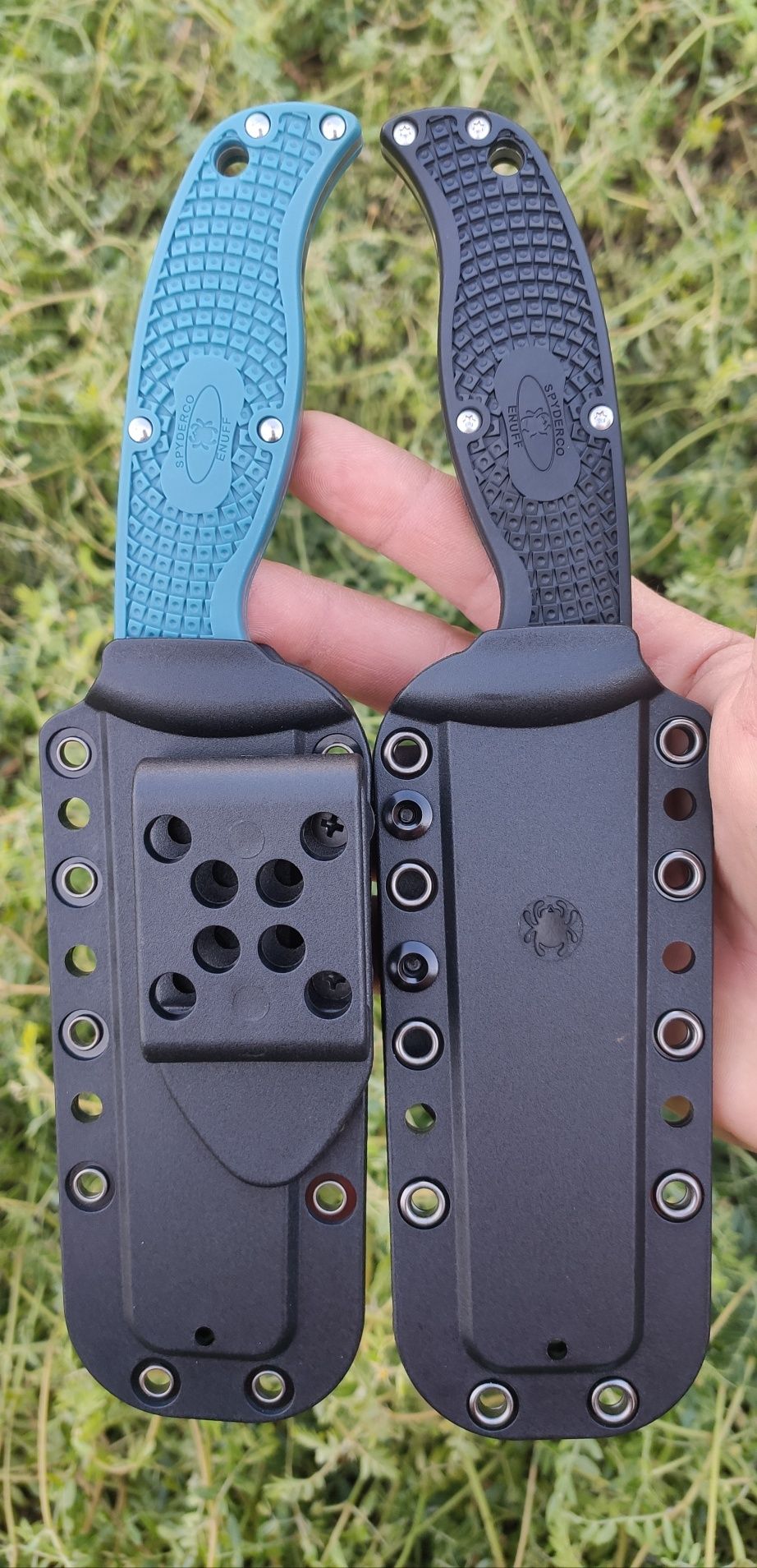 Spyderco Enuff 2 с ножнами и клипсой, отличный рез и эргономика edc