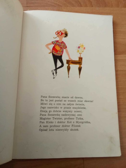 Pan soczewka na księżycu Jan Brzechwa