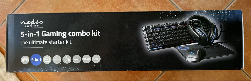 Kit Nedis Gaming 5 in 1