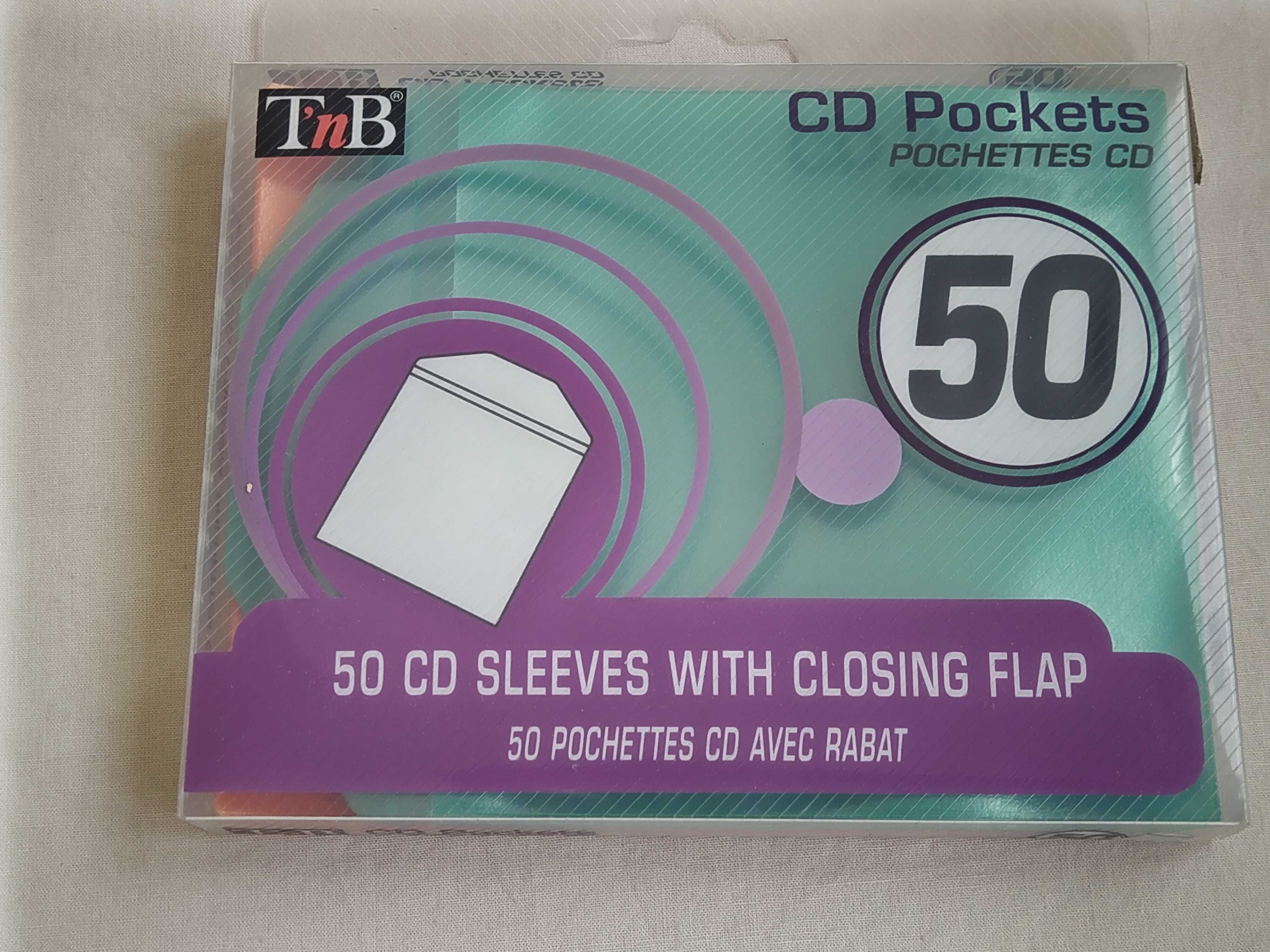 Bolsas para CD's - pack de 50