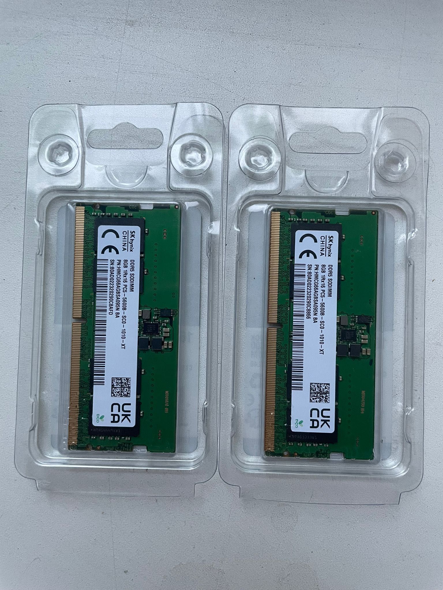 RAM оперативная память DDR5 SODIMM 1R16 5600 16Gb(2x8Gb)