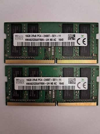 Pamięć ram 2x16gb ddr4 do laptopa