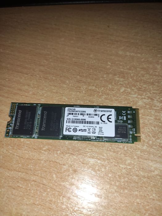ssd 480gb, 256gb не працюють