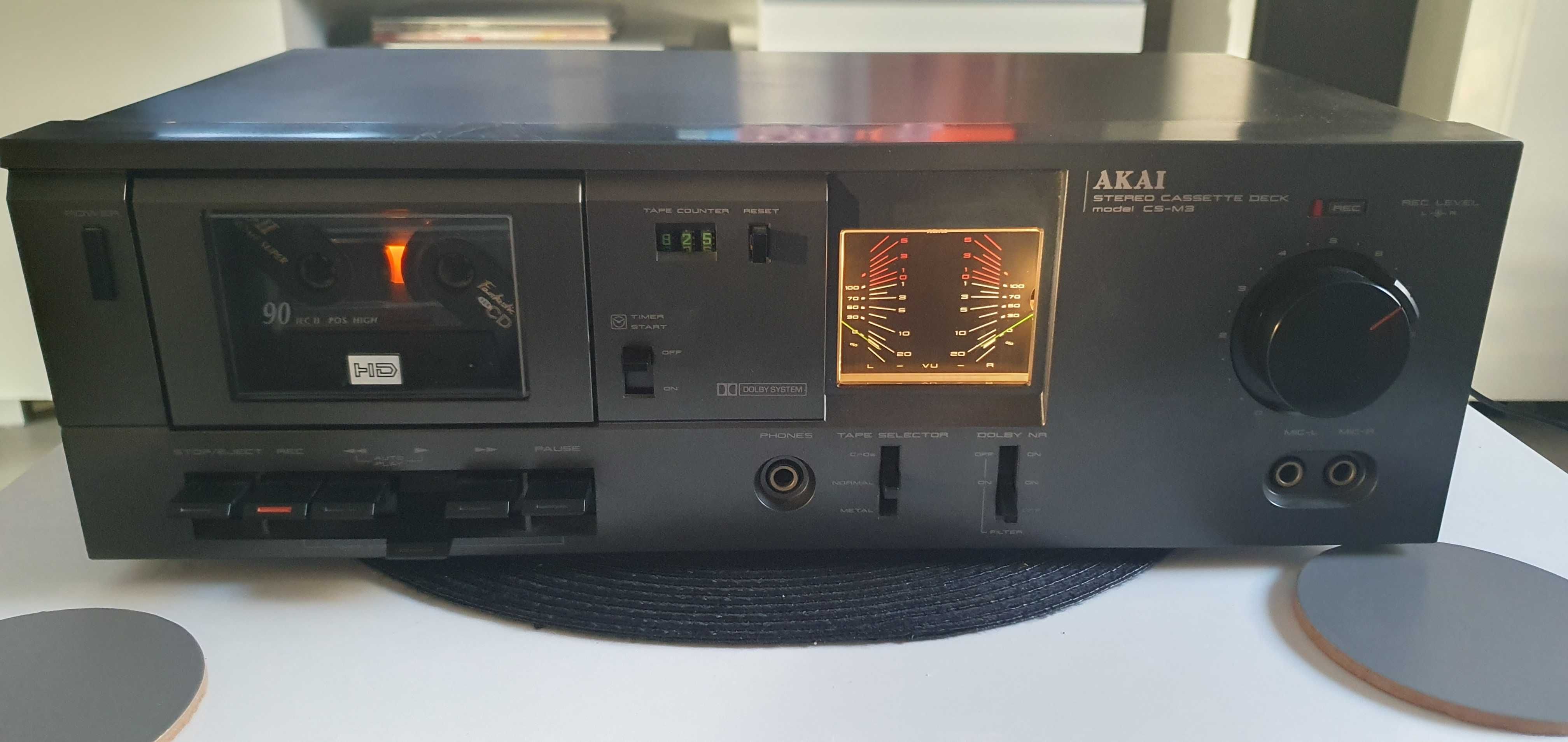 Deck Vintage Akai CS-M3 stereo 1981-82