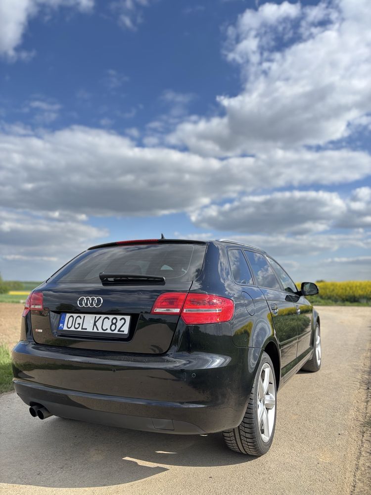Audi A3 8P 2.0 TDI 140 KM | Panorama | Skóry | Zadbany | 2008 r.