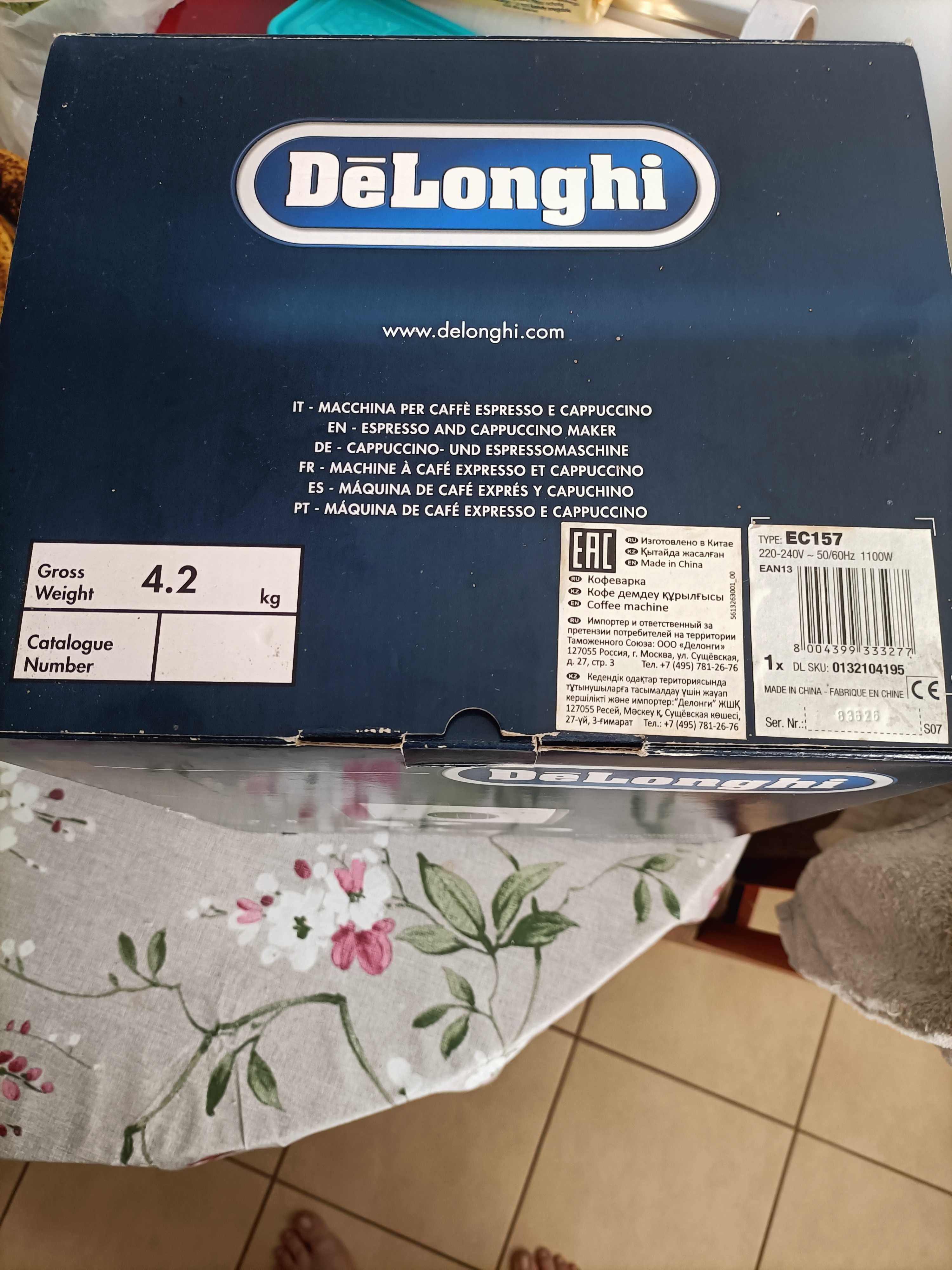 Express DeLonghi EC157 kolbowy