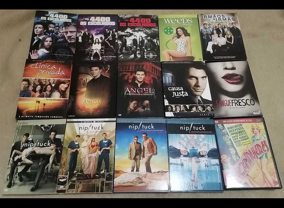 DVD''s originais: séries + filmes