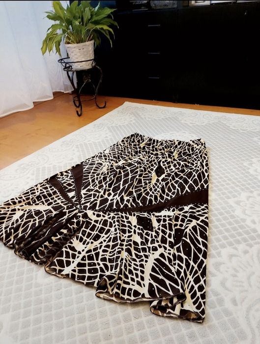 Garsonka 5 XL komplet damski r. 50 spodnica bluzka letnia komunia wese