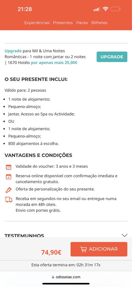 Mil e uma noite Odisseia