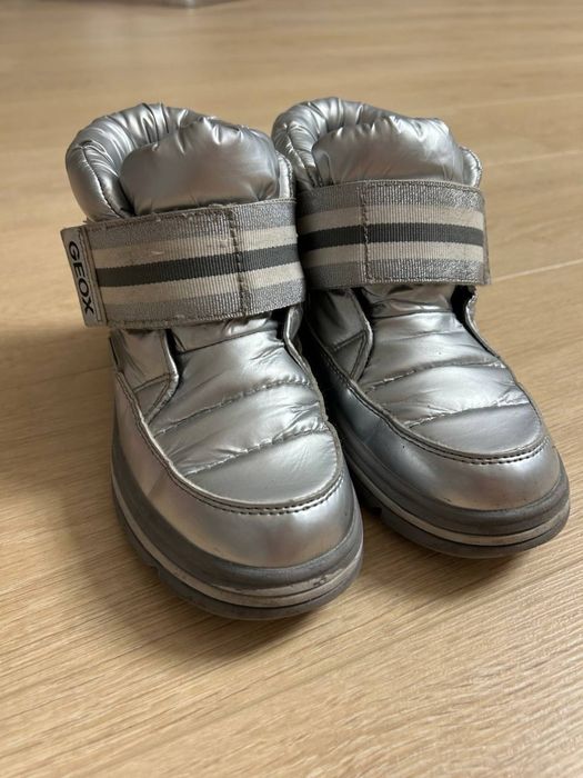 buty zimowe GEOX– srebrne, r. 32
