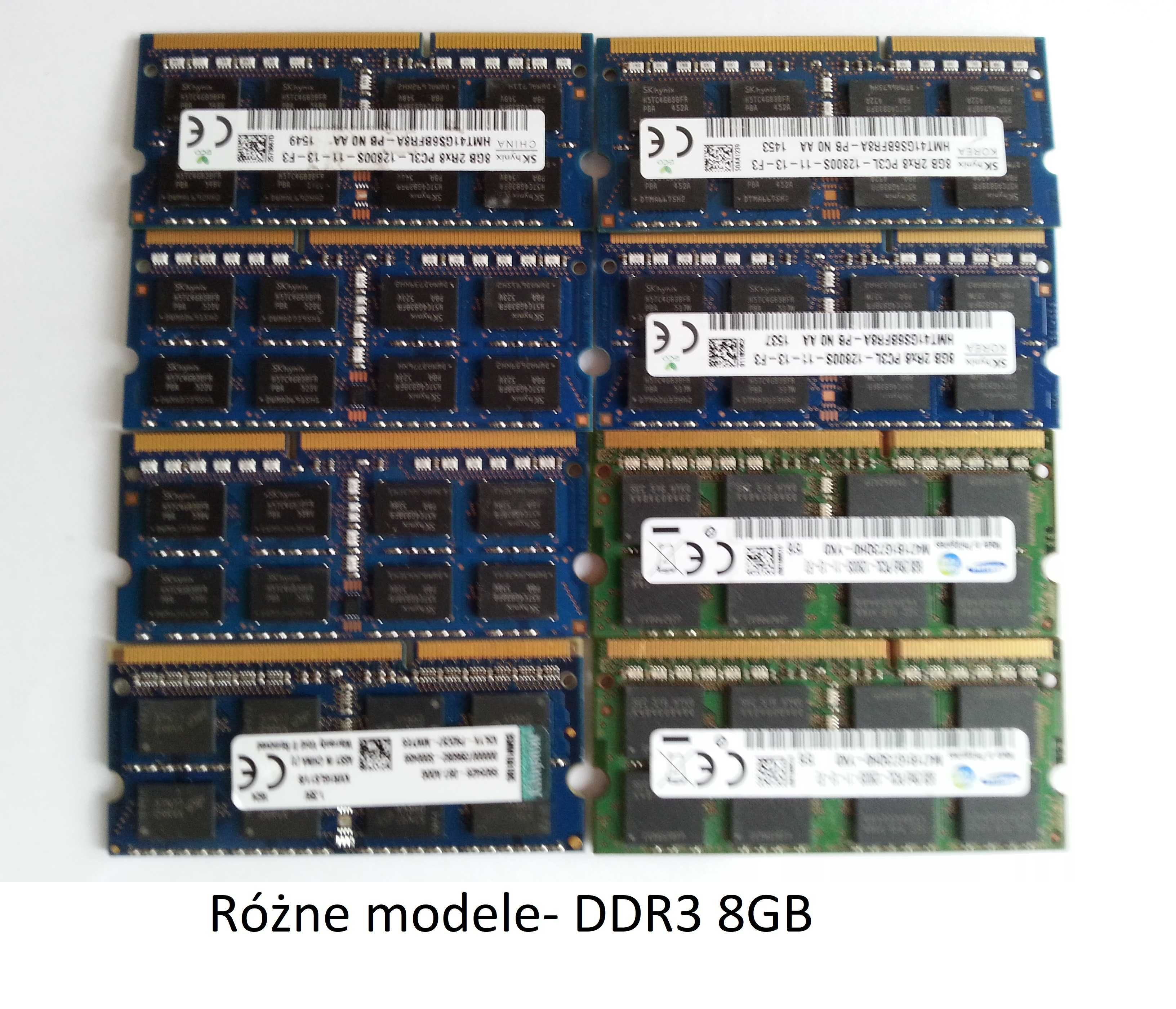 RAM-do każdego modelu laptopa-DDR3 4GB.Inne modele foto.