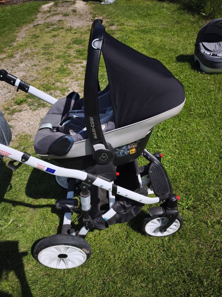 Wózek 3w1 Adbor Ottis + fotelik Maxi Cosi