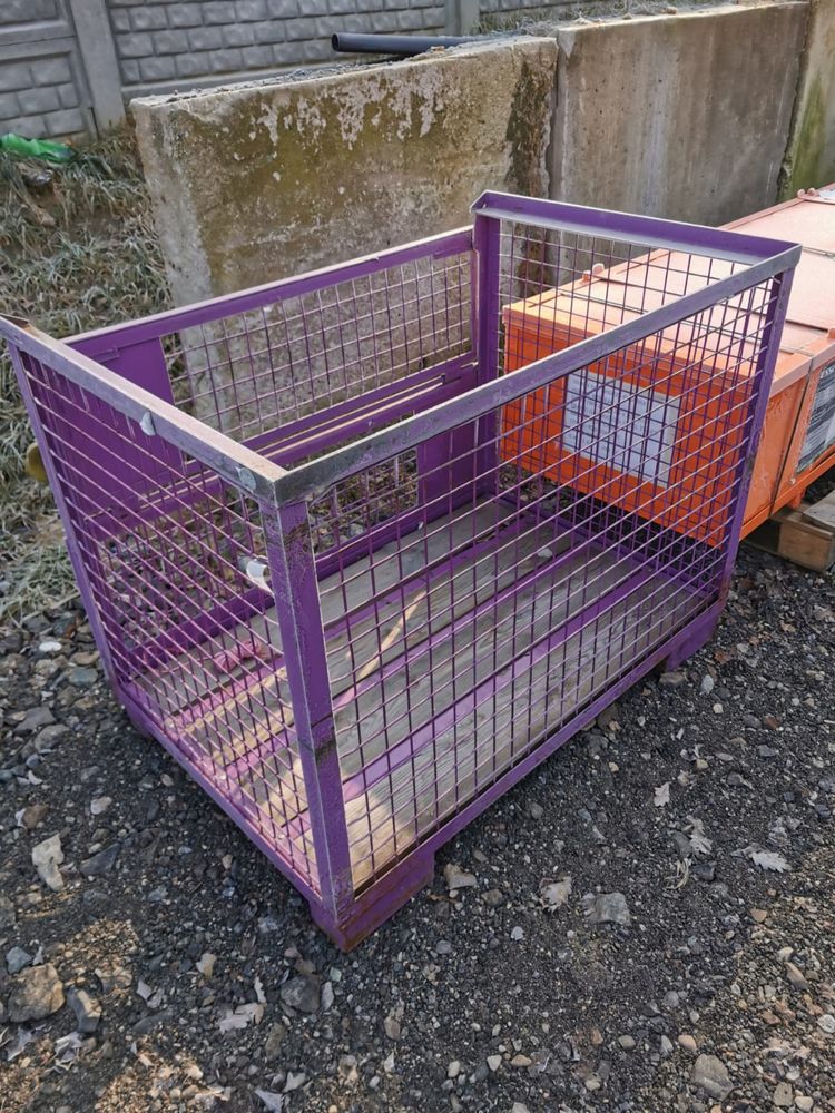 Skrzyniopaleta gitter box gitterbox pojemniki kosze giterboxy